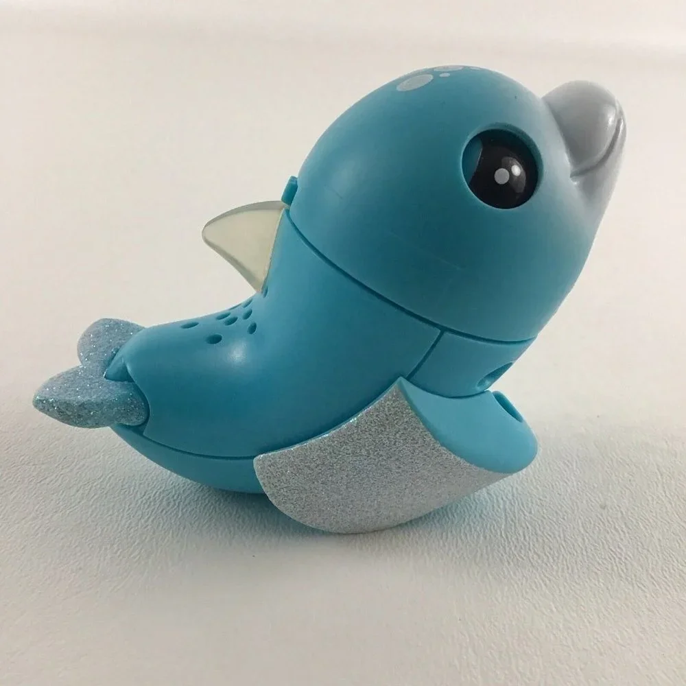 Fingerlings Baby Light Up Dolphin Interactive Electronic Aqua Pet 2019 WowWee